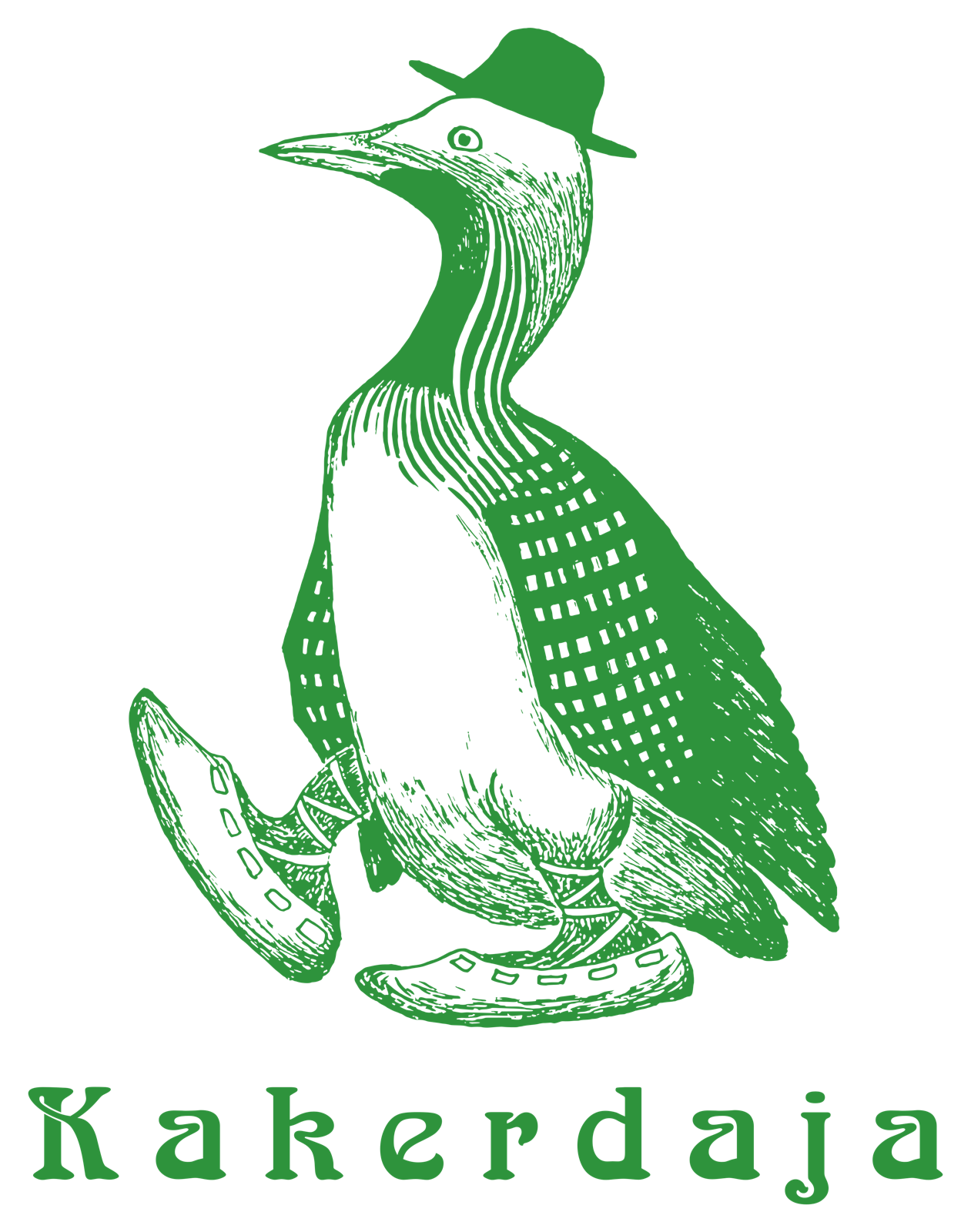 Kakerdaja logo – roheline